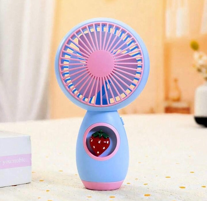 Ventilador de Mano Mini con Figuras